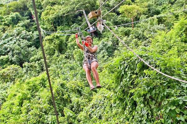 Product Antigua Rainforest Zipline Adventure (Antigua)