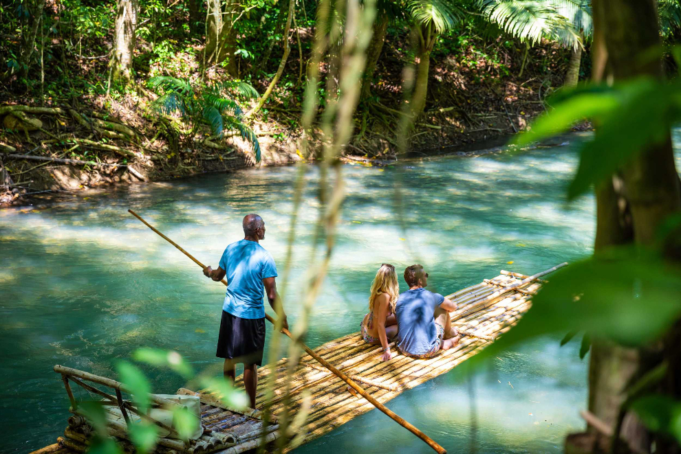 Bamboo River Rafting on the Martha Brae - Montego Bay