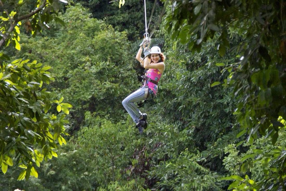 Product Treetop Zipline, River Tubing &amp; Blue Hole Experience - Ocho Rios