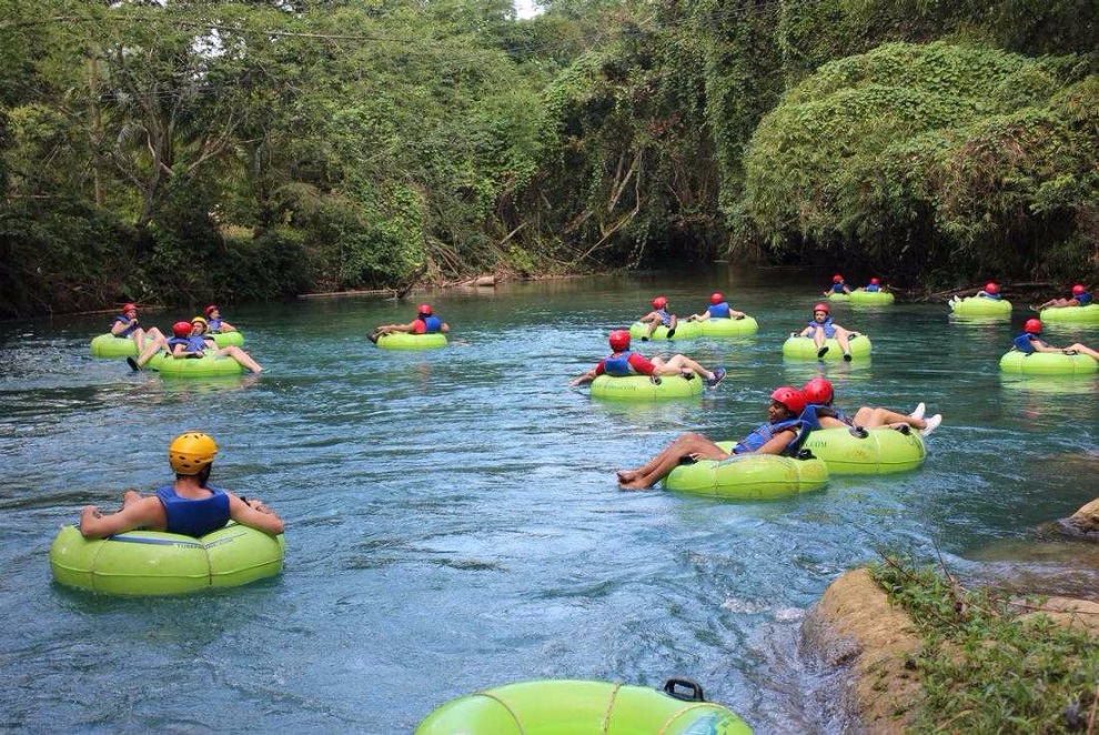 Product Treetop Zipline, River Tubing &amp; Blue Hole Experience - Ocho Rios