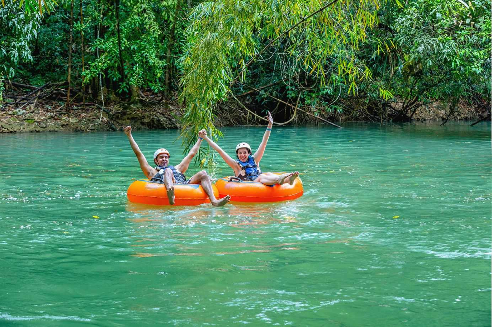 Zipline, River Tubing at Great River &amp; Horseback Beach Ride - Montego Bay image 3