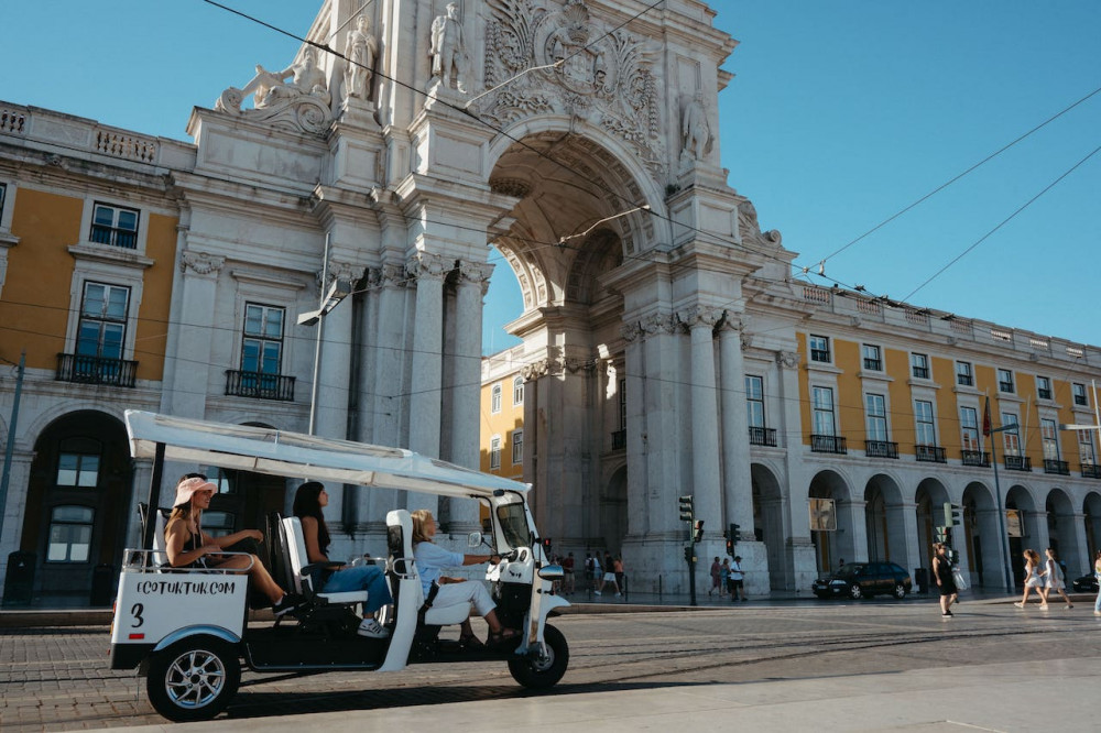 Food &amp; Wine Tour of Lisbon in Private Eco Tuk Tuk PRD77867 image 2