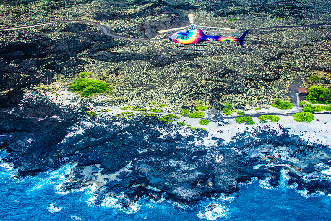 Product Rainbow Helicopters - Kona Coast Hualalao Volcano