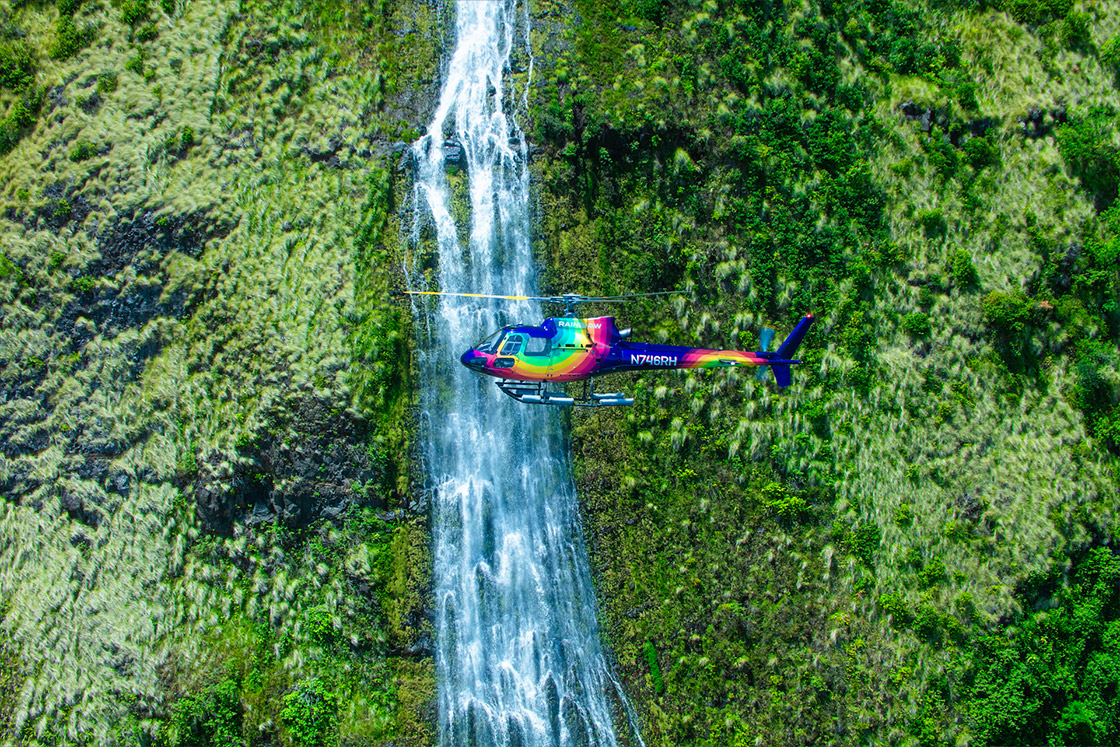 Product Make It Private: Kohala Coast Volcano Waterfalls - 90 Min