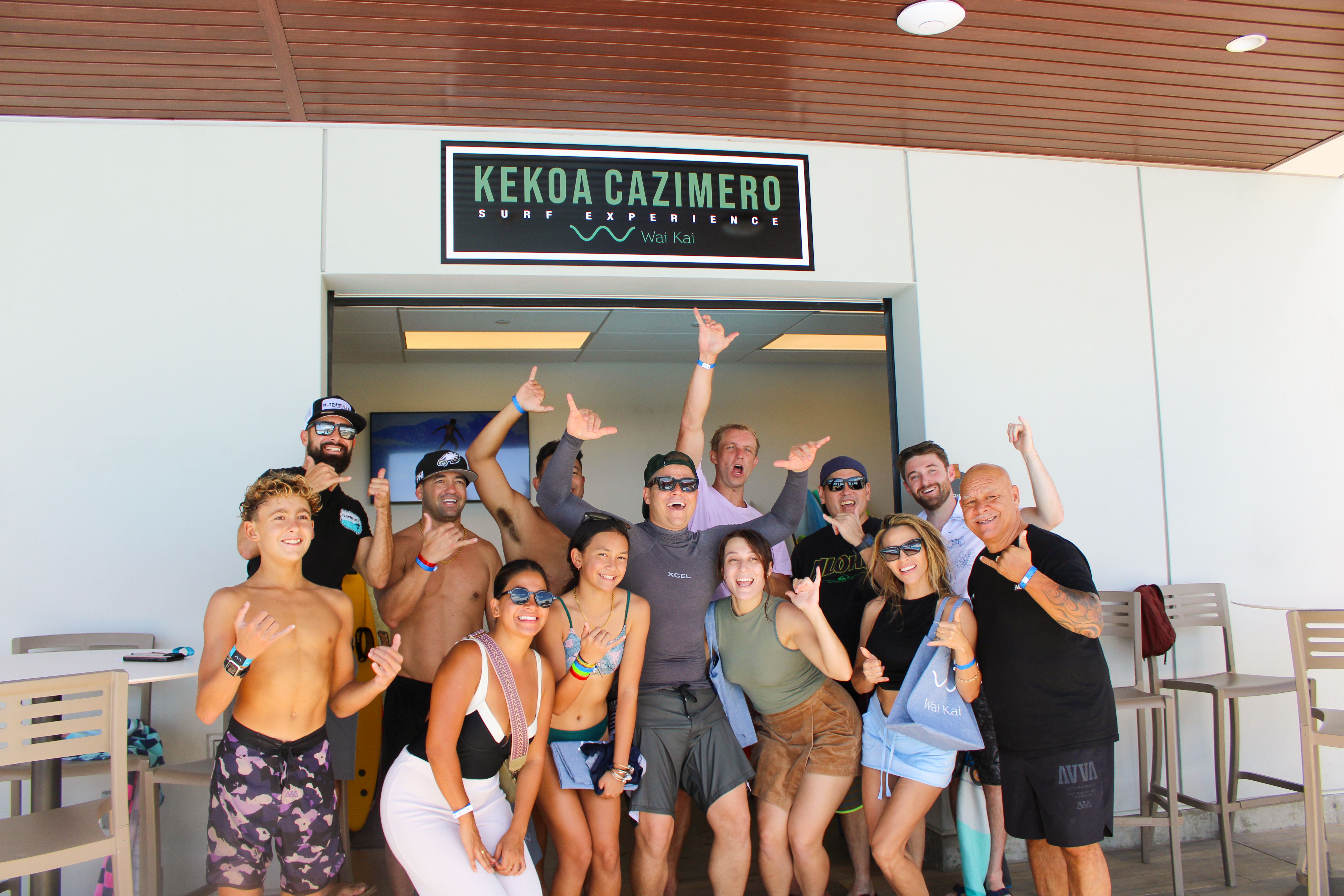 Kekoa Cazimero Surf Experience